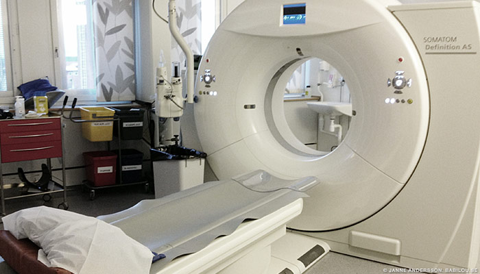 Datortomografi